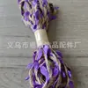 Venta al por mayor del fabricante Cuerda de cáñamo para empaquetar Bosque pastoral Cuerda de embalaje DIY Ratán decorativo artificial Cuerda de cáñamo trenzada de hoja verde