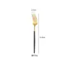 Juego de Cubiertos Portugueses de Acero Inoxidable Transfronterizos para Mesa de Hotel, Cuchillo, Tenedor, Cuchara, Cuchara para Steak, Postre, Tenedor para Frutas, Vajilla Occidental