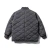 Northern Frontier Estilo Americano de Moda Marca 2025 Invierno Nuevo Estilo Patrón de Calabaza Chaqueta de Algodón Hombre Bolsillo Grande Abrigo de Algodón Cuello Alto Chaqueta Acolchada de Algodón