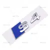 Aplicable a Audi S3 S4 S5 S6 S7 S8 logotipo deportivo serie S desplazamiento modificado etiqueta de galvanoplastia del logotipo trasero