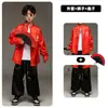 Día de Año Nuevo ropa para niños estilo chino ropa de actuación para niños Hanfu para niñas moda nacional Longteng moda hip hop ropa de actuación otoño