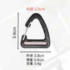 Fivela de Engate Plástica Pronta de Fabricante, Bagagem de Alta Qualidade com Fivela Plástica para Escalada ao Ar Livre, Fivela de Escalada, Fivela de Engate Triangular