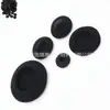 Al por mayor 17 mm Blanco Auricular Pequeño Esponja Doble Auricular Esponja Negro Auricular Tapón de Algodón Cubierta de Algodón para Micrófono