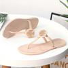 Chanclas tb para mujer verano talla grande planas transfronterizas ebay europeas y americanas playa cristal jalea sandalias pantuflas