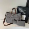 Bolso Tote Súper Popular para Mujer, Gran Capacidad, Nuevo Modelo 2026, Bolso para Computadora para Viajes Diarios para Mamás, Bolso de Lona de Nylon para Estudiantes que Asisten a Clase