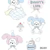 Mochila Koala Pegatina de Gel Oso de Cumpleaños Alto Valor DIY Dibujos Animados Estéreo Maleta Tableta Cámara Pegatina