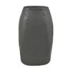 Falda de Cuero Bodycon Sexy Estilo Secretaria para Mujer, Nueva Otoño/Invierno con Abertura Trasera Adelgazante Alta Elasticidad Piel PU Larga