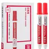 Marcadores para Quadro Branco nas Cores Vermelho, Azul e Preto, Apagáveis para Uso em Escritório e Ensino, Marcadores Fáceis de Apagar, Canetas para Quadro Branco, Canetas com Ponta Grossa
