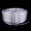 Manguera Suave Transparente de PVC Tubo de Plástico Blanco Transparente Tubo Tendón de Buey Tubo Resistente al Aceite y al Agua Tubo de Nivelación para Regar Flores Lavado de Autos Acuario Manguera Suave