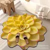 Tapete de Chão Diatomáceas Estéreo 3D Tapete de Secagem Rápida para Plantas Suculentas Tapete para Banheiro Sala de Estar Tapete Absorvente de Água Antiderrapante
