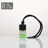 Cordão para Pendurar no Carro Frasco de Aromaterapia para Remoção de Odores, Frasco Difusor Portátil, Ornamento de Vidro Volátil para Pendurar