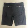 Pantalones Cortos Talla Grande para Hombre Verano Sólidos Cargo Algodón Puro Bolsillos Múltiples con Solapa Pantalones Cortos con Cinturón