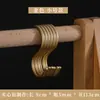 Gancho en Forma de S de Aleación de Aluminio Gancho S Tienda de Ropa Cocina Armario Montado en Pared Moderno Minimalista