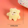 Broche de Juguete de Peluche de Monstruo Lindo de Dibujos Animados Colgante para Bolso Accesorio Pequeño Accesorios Rellenos de Algodón