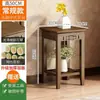 Suporte de flores, prateleira, varanda, sala de estar, de chão, madeira maciça, suporte de vaso de flores estilo antigo, suporte de flores interno estilo chinês, suporte de vaso de flores
