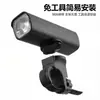 Luz de Bicicleta 1000 Lumens Luz Frontal de Alto Brilho Bicicleta de Montanha Liga de Alumínio À Prova d'Água Equipamento de Iluminação Recarregável Equipamento de Ciclismo