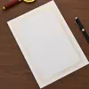 [20 Hojas/Paquete] Páginas Interiores para Certificado de Honor A4 Páginas Interiores con Estampado en Caliente Páginas Interiores en Blanco Páginas Interiores de Papel Especial Perlado de Alta Gama