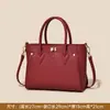 Nova Bolsa de Mão Europeia e Americana Transfronteiriça para Mulheres, Grande Capacidade, Bolsa de Ombro Moderna e Simples, Bolsa Versátil de Alta Qualidade para o Dia a Dia das Mulheres
