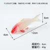 Modelo de Peixe Koi de Simulação em PVC Pingente de Chaveiro de Peixe Dourado Peixe Ornamental Tanque de Peixes Paisagismo Decorativo Adereços Decorativos