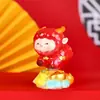 Ovelhinha Traz Riqueza Sete Tesouros Ornamento Giratório Festivo Presente de Ano Novo Presente de Animal do Zodíaco Decoração de Mesa Animal Fofo