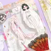 Collage de Materiales para Vestir Escenas Miniatura de Ensueño con Pegatinas de Mascotas para Vestidos de Boda de Niñas