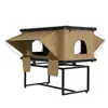 Venta al por mayor del fabricante Tienda de campaña para techo de helicóptero, totalmente automática, tapa dura, plegable, para vehículo todoterreno, vehículo especial, tienda de campaña de apertura a doble velocidad montada en vehículo