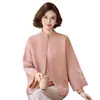 2026 Conjunto de Dos Piezas de Punto para el Otoño/Invierno de Mamá Nuevo Moda Casual Estilo Chino Cárdigan Abrigo Versátil