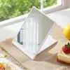Espejo Mini Plegable Cuadrado Personalizable, Espejo de Escritorio para Niñas, Espejo de Maquillaje Portátil, Espejo Pequeño Portátil