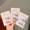 Presilhas de Cabelo de Bebê Super Fofas, Grampos Adoráveis de Gatinho em Desenho Animado, Acessórios de Cabelo Infantis Que Não Danificam o Cabelo, Presilhas Laterais Doces
