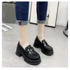 Nuevos Mocasines de Cuero Otoño 2025 para Personas Menudas, Zapatos Slip-On que Aumentan la Altura de Estilo Británico con Suelas Gruesas