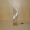 Luces de Camino Luminosas de Cristal Nuevas para Bodas Luces de Manzana para Bodas Luces de Camino de Concha de Mariposa Decoraciones para Salón de Banquetes