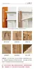 Gabinete Decorativo de Chimenea de Madera Maciza Estilo Francés Vintage, Estante de Chimenea Falsa Blanco y Negro Estilo Europeo y Americano, Accesorio para Fotografía de Alojamiento