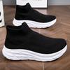 2025 Comércio Exterior Novos Sapatos Casuais Sola Grossa Aumento Slip-on Sapatos Femininos Boca de Meia Amantes Preguiçosos tênis