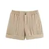 Roupas Femininas Europeias e Americanas ZA AliExpress Venda Quente Popular Shorts de Alta Qualidade