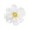 Cabeza de flor de cosmos artificial grande de 11 cm, material para manualidades DIY, para accesorios para el cabello, adornos de ropa, paredes de flores de boda y flores artificiales