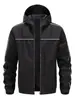 Chaqueta para hombre, nueva colección primavera/otoño 2026, chaqueta casual cortavientos con cuello alto, prenda exterior ajustada para hombre