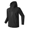 Chaqueta tres en uno del mismo modelo de Luotuo para hombre, carcasa rígida impermeable y cortavientos, adecuada para mujeres menudas, chaqueta deportiva para exteriores y montañismo