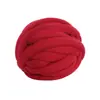 Alfombra tejida a mano de algodón islandés súper grueso con lana, bolsa de bricolaje, almohada nido para gato, bola de cama de circunferencia súper gruesa