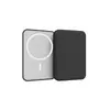 Batería Externa Apple Magsafe Carga Inalámbrica Antideslizante Material Negro Mate Completo Adecuado para Carcasa Protectora