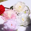 Flores de Peonía Grandes Simuladas Flores Falsas Peonía Rica Tocado de Novia Accesorios de Fotografía Disfraz Antiguo Linterna de Flores Hecha a Mano Adornos