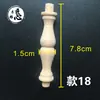 Estilo Europeo Madera Maciza Calabaza Pequeña Gabinete para Vino Barandilla de Gabinete Decoración Puente Pilares Pequeños de Madera Cilindros Capiteles Corintios