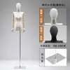 Modelo original de hombro plano accesorio femenino hombro en ángulo recto pecho pequeño ropa de mujer clavícula maniquí soporte de exhibición de tienda de ropa cuerpo entero
