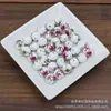 Cuentas de Porcelana Azul y Blanca para Pulsera Collar Hecho a Mano DIY Flor de Cerámica Retro Cuentas Sueltas Materiales para Joyería Accesorios