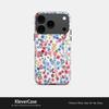 Capa de Celular Floral de Tela Cheia de Comércio Exterior Adequada para iPhone 17P Película Dois em Um Maçã 16/15 Capa Protetora de Camada Dupla