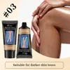 Creme para Pernas Ocheal Beauty de Comércio Exterior Transfronteiriço, Corretivo, Hidratante, À Prova d'Água, Uniformiza o Tom da Pele, Bronzeador, Cuidados com as Pernas, Creme para Pernas Beauty