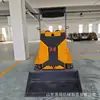 Cargadora Compacta Compacta, Cargadora Compacta de Cuatro Ruedas para Operador Montado, Cargadora Frontal Compacta Multifuncional, Cargadora Bulldozer