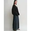 Sumeihui 2026 Primavera Temprana Nuevo Estilo Ambiente Suave y Perezoso Cardigan Holgado de Punto Esponjoso con Agujeros Tot para Mujer
