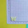 Claro punto de onda mariposa accesorios diy tocado horquilla material hecho a mano accesorios para zapatos con agujeros para funda de teléfono móvil accesorios al por mayor