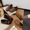 Otoño 2026 Nuevos Zapatos Planos Mary Jane Redondos de Doble Hebilla para Mujer Tacón Plano Cuadrado Corte Bajo Versátiles Casuales para Mujer