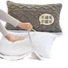 Funda de Almohada Cuadrícula Pequeña con Tira de Terciopelo Tafetán de Gama Alta, un Par de Fundas de Almohada para el Hogar para las Cuatro Estaciones que Son Resistentes a las Manchas, No Hacen Bolitas y No Sueltan Pelusa
